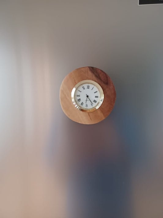 Magnetic Wooden Clock
